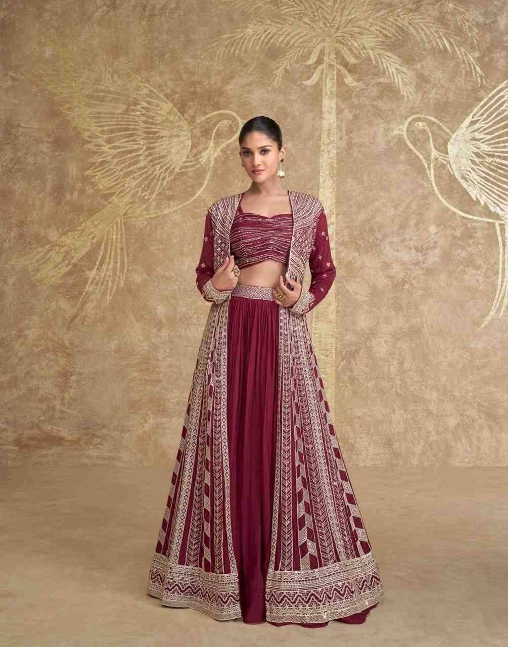 Tyohaar By Sayuri 5622 To 5623 Series Festive Wear Collection Beautiful Stylish Colorful Fancy Party Wear & Occasional Wear Chinnon Silk Lehengas At Wholesale Price