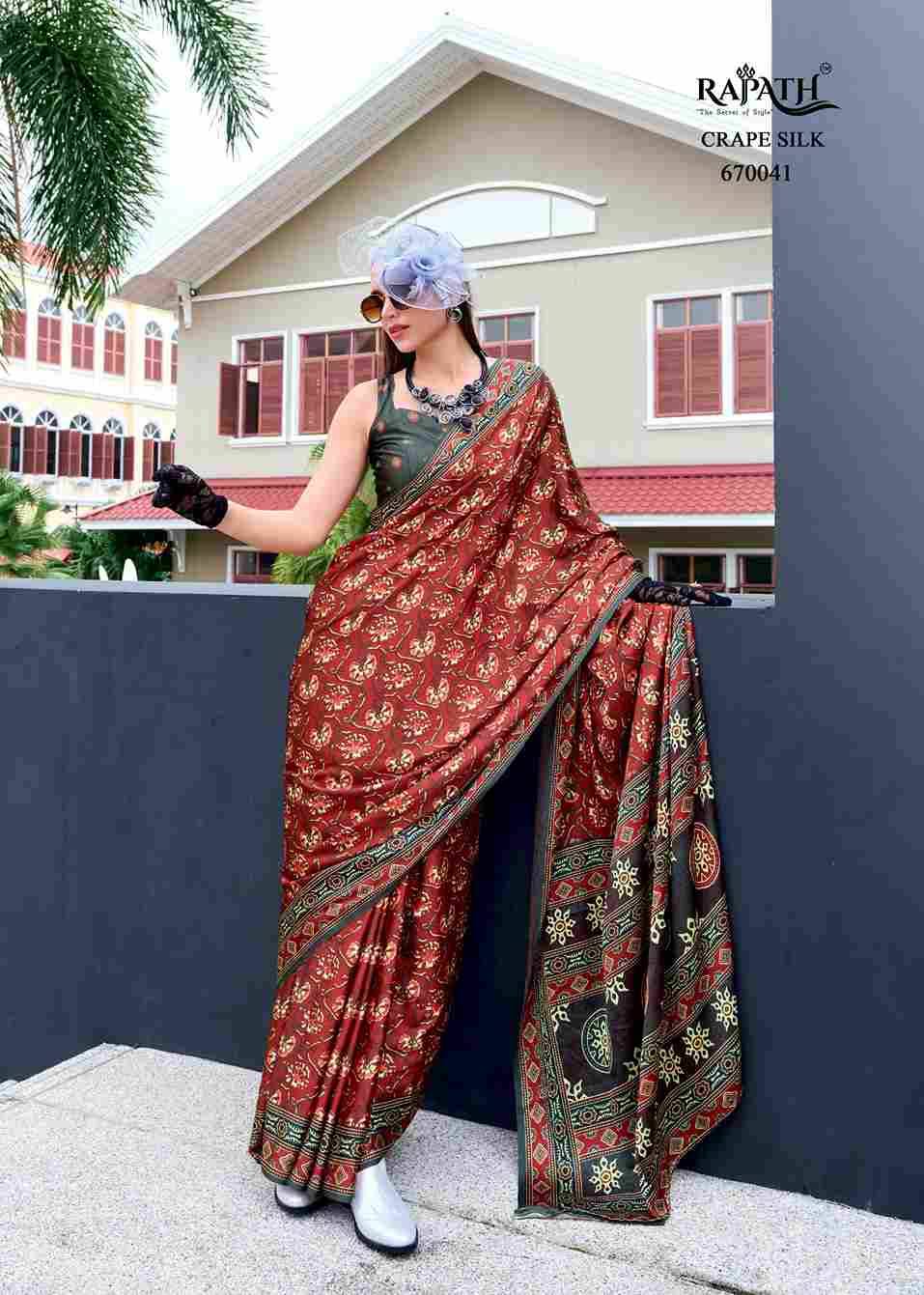 Next Generation By Rajpath 670036 To 670042 Series Indian Traditional Wear Collection Beautiful Stylish Fancy Colorful Party Wear & Occasional Wear Satin Silk Sarees At Wholesale Price