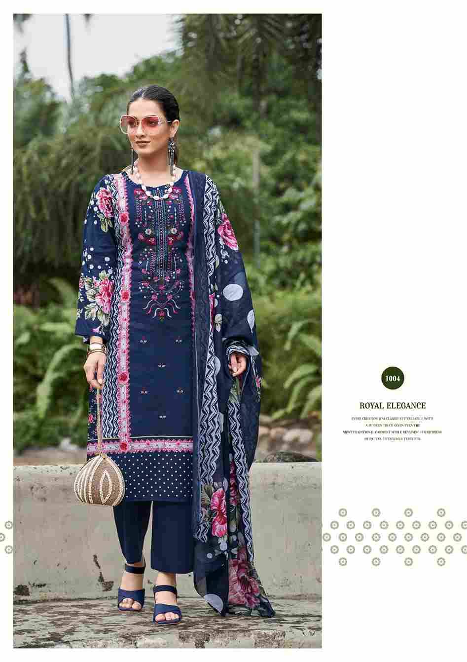 Rihaana Vol-7 By Kavyakala 1001 To 1006 Series Beautiful Festive Suits Stylish Fancy Colorful Casual Wear & Ethnic Wear Pure Cambric Print Dresses At Wholesale Price