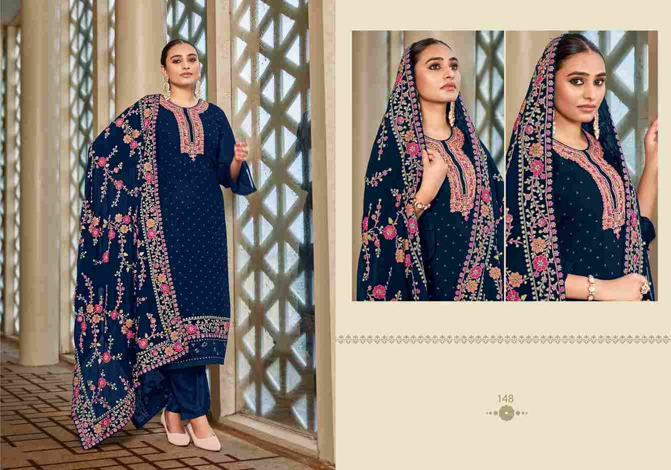 Aaina Vol-11 By Amyra Designer 146 To 148 Series Festive Suits Beautiful Fancy Colorful Stylish Party Wear & Occasional Wear Heavy Georgette Dresses At Wholesale Price