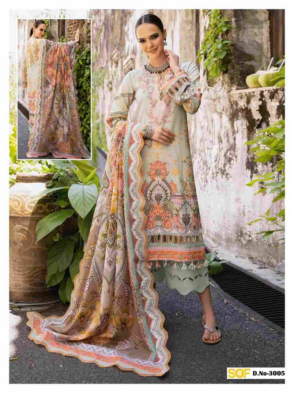 Aliya.B Vol-3 By Shree Om Fab 3001 To 3006 Series Beautiful Festive Suits Stylish Fancy Colorful Casual Wear & Ethnic Wear Pure Lawn Digital Print Dresses At Wholesale Price