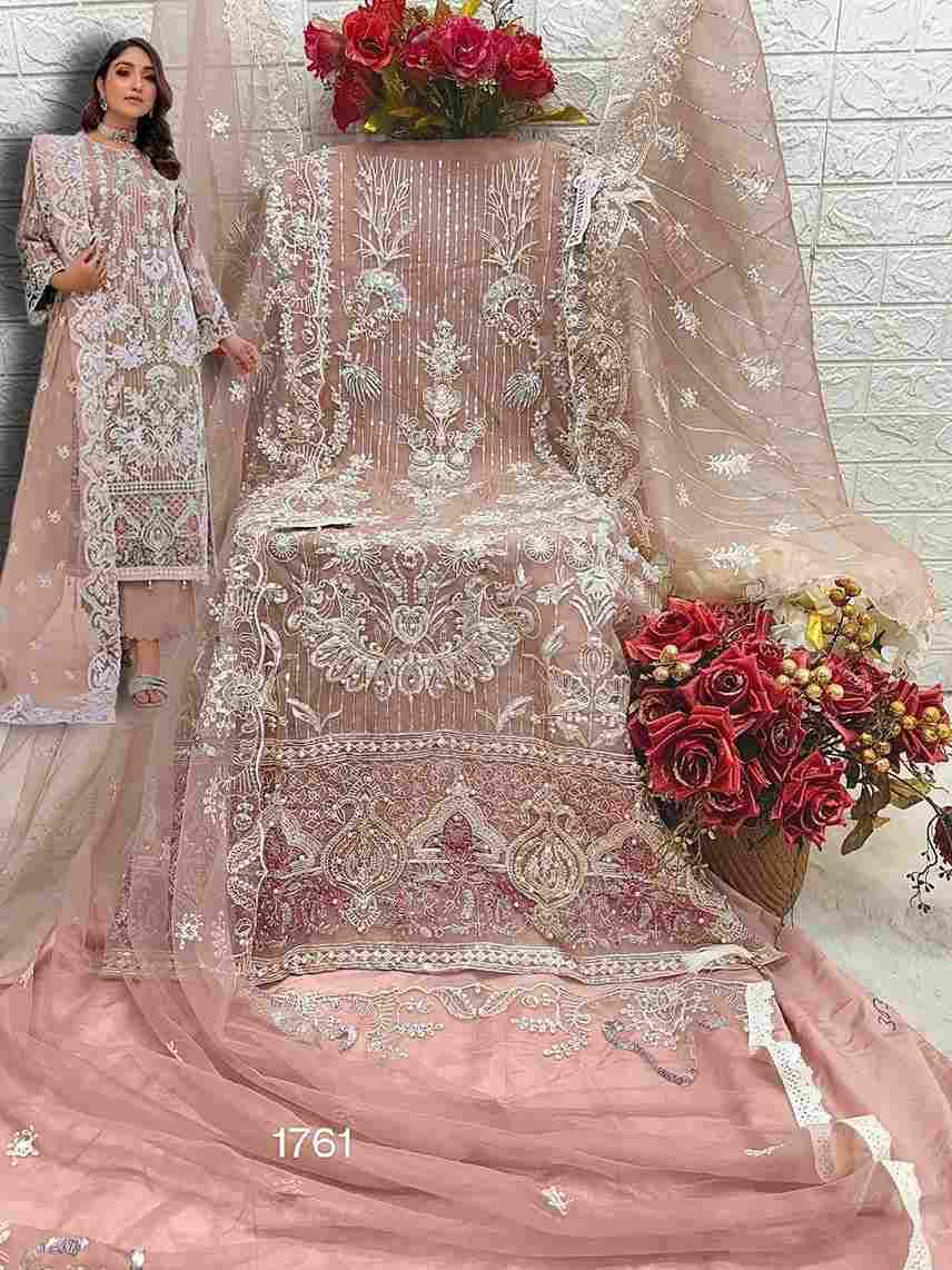 Fepic 1761 Colours By Fepic 1761-A To 1761-C Series Beautiful Pakistani Suits Colorful Stylish Fancy Casual Wear & Ethnic Wear Organza Embroidered Dresses At Wholesale Price