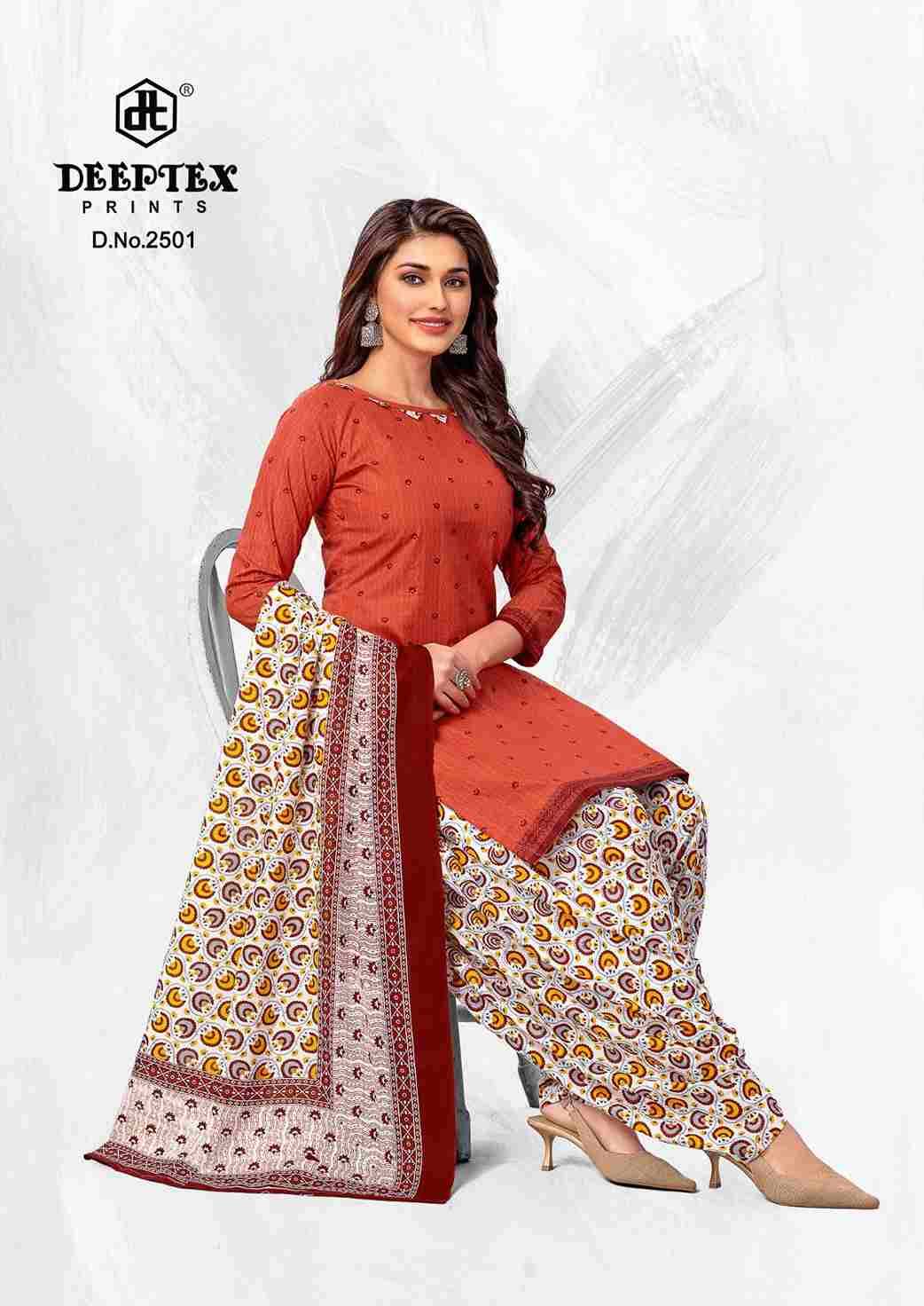 Pichkari Vol-25 By Deeptex Prints 2501 To 2510 Series Beautiful Festive Suits Colorful Stylish Fancy Casual Wear & Ethnic Wear Pure Cotton Print Dresses At Wholesale Price