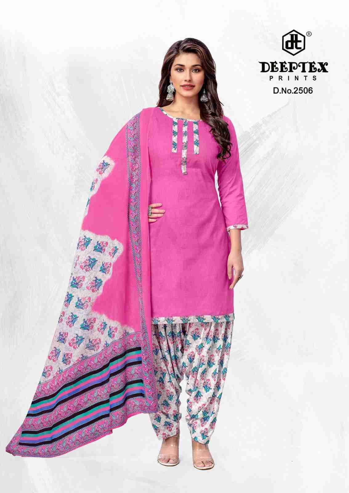 Pichkari Vol-25 By Deeptex Prints 2501 To 2510 Series Beautiful Festive Suits Colorful Stylish Fancy Casual Wear & Ethnic Wear Pure Cotton Print Dresses At Wholesale Price