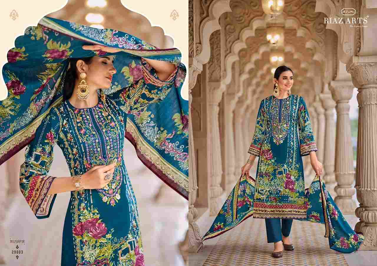 Musafir Vol-18 By Riaz Arts 27001 To 27008 Series Wholesale Designer Pakistani Suits Collection Beautiful Stylish Fancy Colorful Party Wear & Occasional Wear Pure Lawn Print With Embroidered Dresses At Wholesale Price