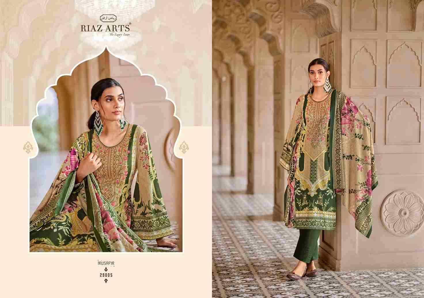 Musafir Vol-18 By Riaz Arts 27001 To 27008 Series Wholesale Designer Pakistani Suits Collection Beautiful Stylish Fancy Colorful Party Wear & Occasional Wear Pure Lawn Print With Embroidered Dresses At Wholesale Price