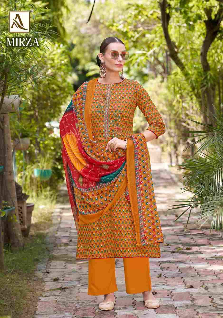 Mirza Vol-3 By Alok Suit 1661-001 To 1661-008 Series Beautiful Festive Suits Colorful Stylish Fancy Casual Wear & Ethnic Wear Pure Jam Cotton Dresses At Wholesale Price