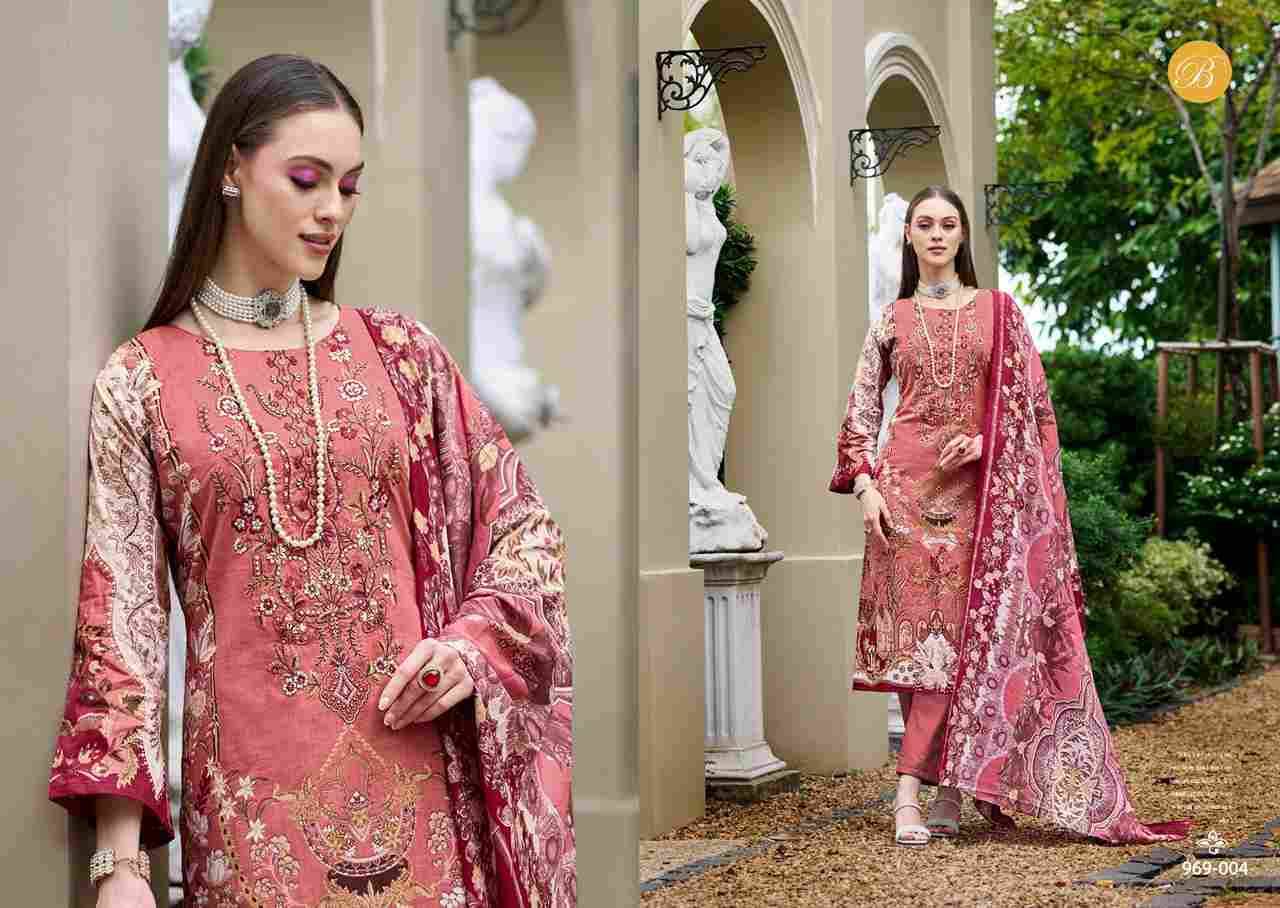 Naira Vol-73 By Belliza 969-001 To 969-008 Series Beautiful Festive Suits Stylish Fancy Colorful Casual Wear & Ethnic Wear Pure Cotton Print Dresses At Wholesale Price