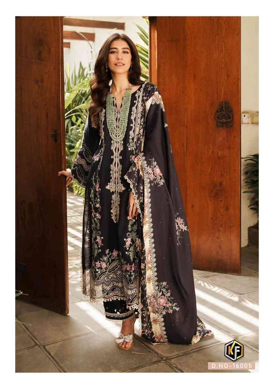 Sobia Nazir Vol-16 By Keval Fab 16001 To 16006 Series Beautiful Festive Suits Colorful Stylish Fancy Casual Wear & Ethnic Wear Heavy Cotton Print Dresses At Wholesale Price