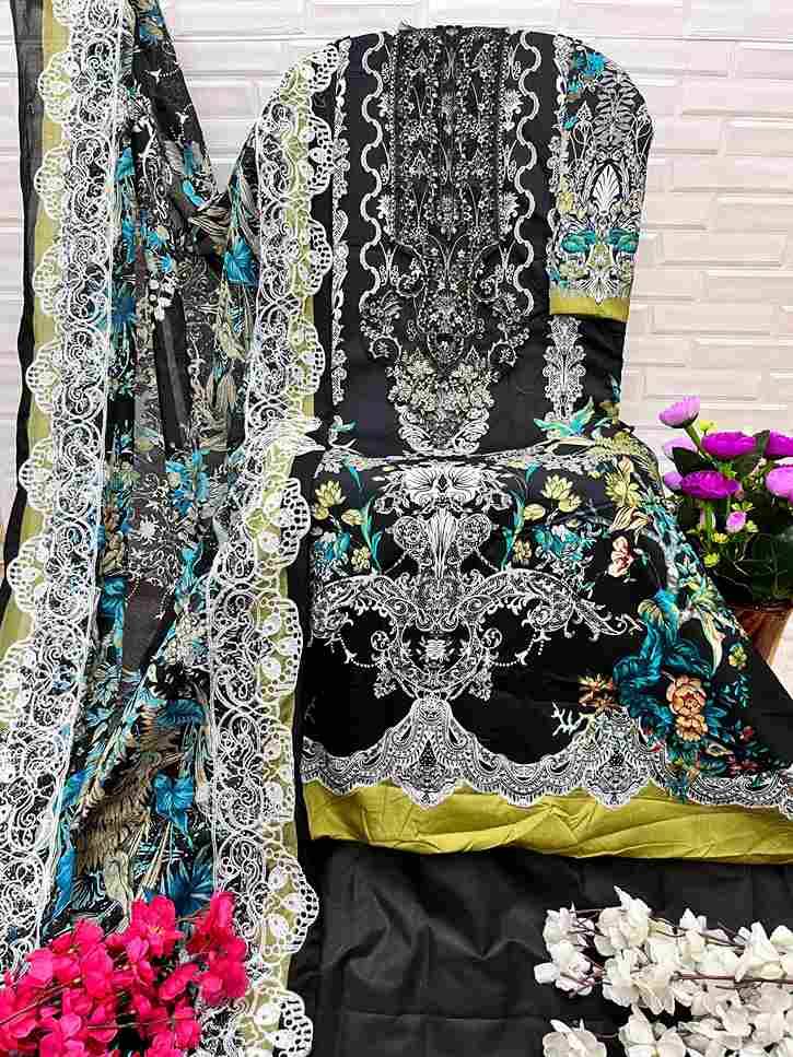 Ezra 1022 Colours By Ezra 1022-A To 1022-B Series Pakistani Suits Beautiful Fancy Colorful Stylish Party Wear & Occasional Wear Pure Cotton Embroidery Dresses At Wholesale Price