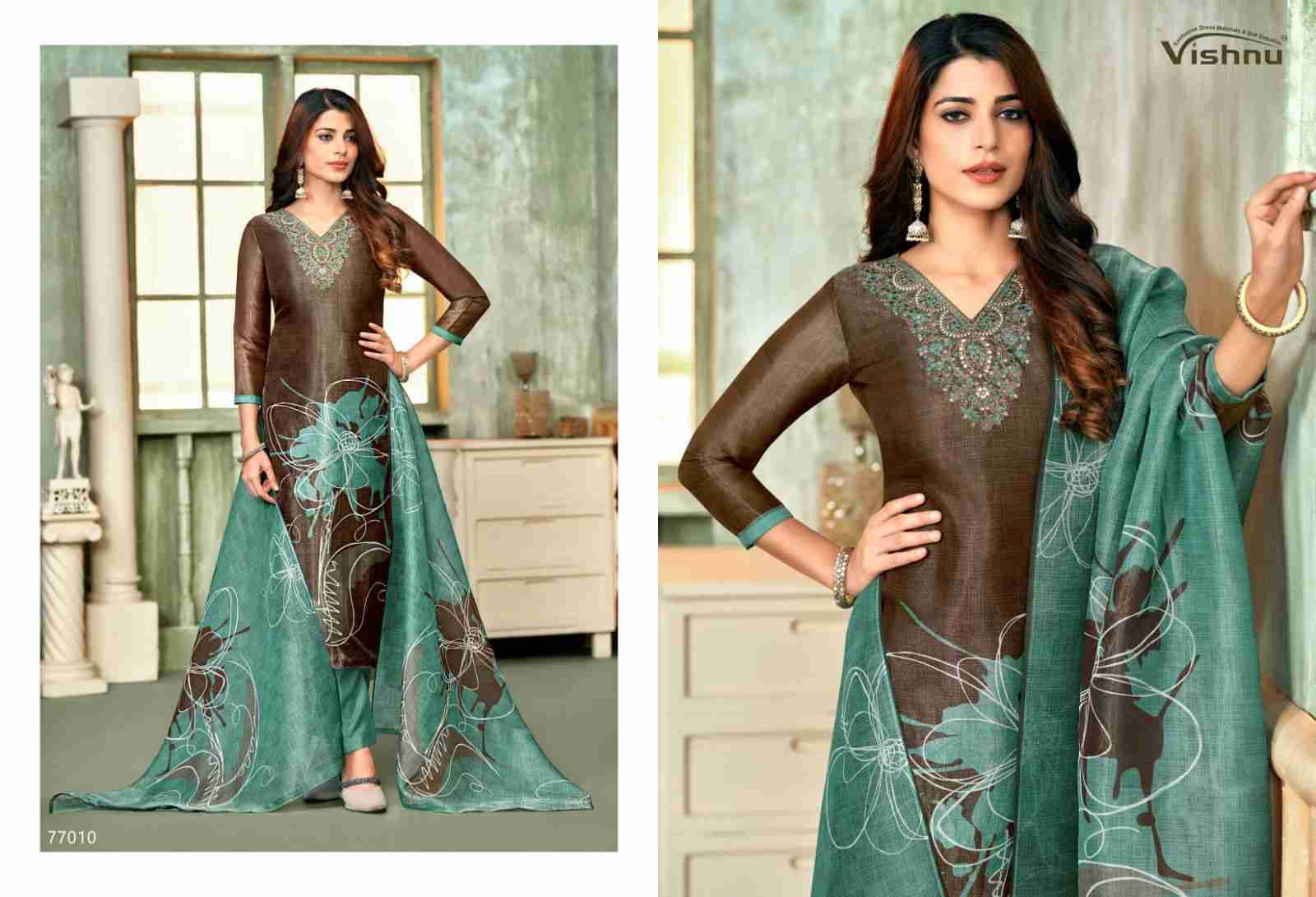 Cosmos By Vishnu 77001 To 77012 Series Beautiful Stylish Festive Suits Fancy Colorful Casual Wear & Ethnic Wear & Ready To Wear Cosmos Shimmer Print Dresses At Wholesale Price