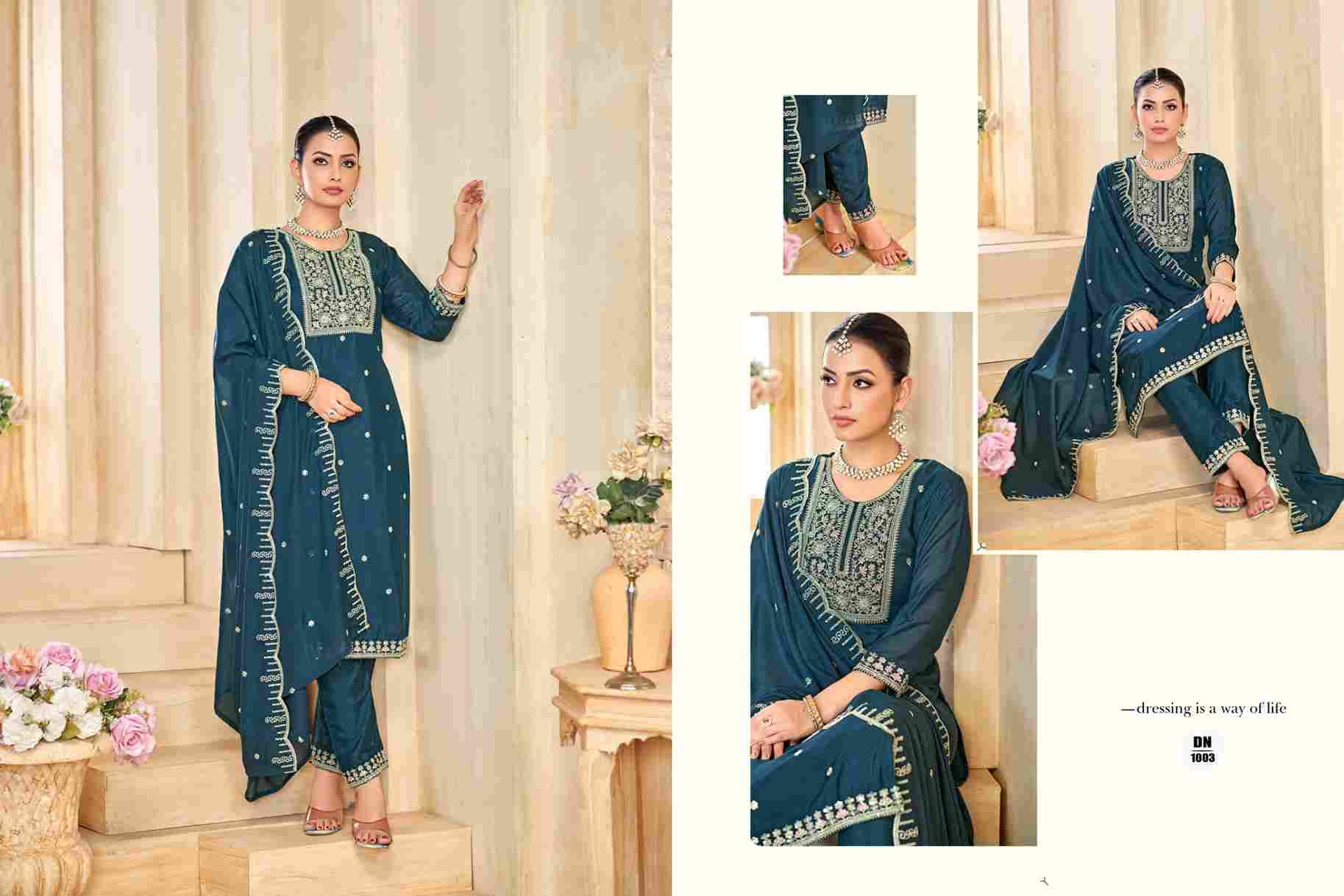 Sitara By Isavasyam 1001 To 1004 Series Beautiful Suits Colorful Stylish Fancy Casual Wear & Ethnic Wear Pure Georgette Embroidery Dresses At Wholesale Price