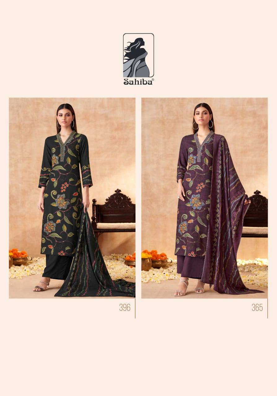 Sibra By Sahiba Fabrics Beautiful Festive Suits Stylish Fancy Colorful Casual Wear & Ethnic Wear Staple Twill Dresses At Wholesale Price