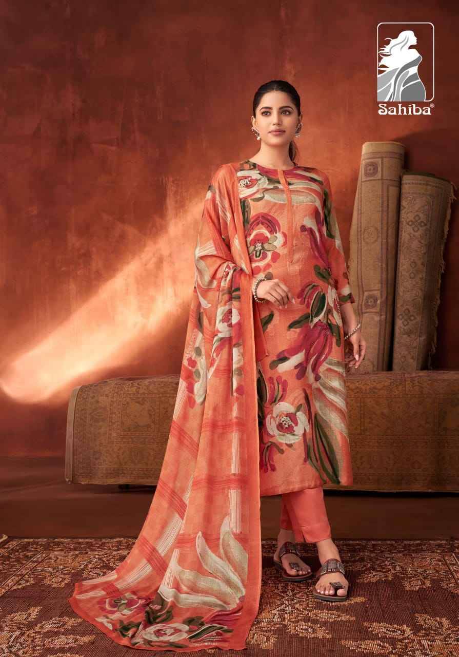 Riyan By Sahiba Fabrics Beautiful Festive Suits Stylish Fancy Colorful Casual Wear & Ethnic Wear Staple Twill Dresses At Wholesale Price