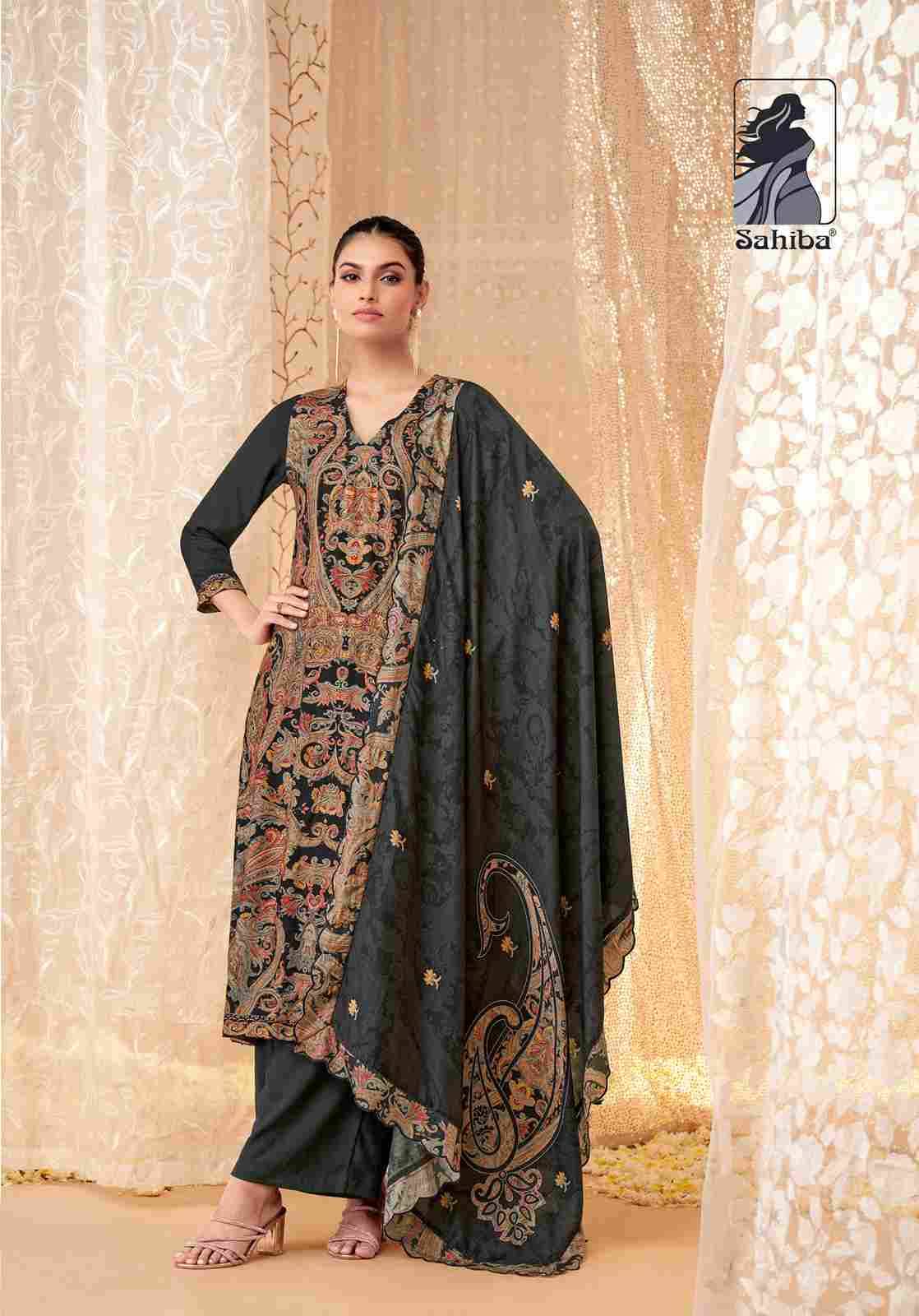 Perween By Sahiba Fabrics Beautiful Festive Suits Stylish Fancy Colorful Casual Wear & Ethnic Wear Staple Twill Dresses At Wholesale Price