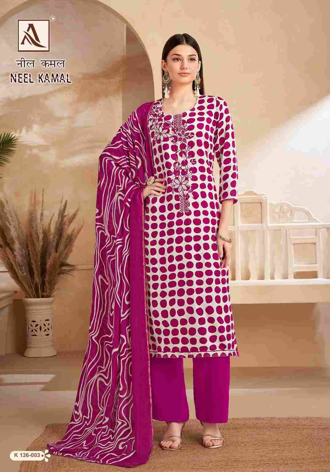 Neel Kamal By Alok Suit 136-001 To 136-004 Series Designer Winter Suits Collection Beautiful Stylish Fancy Colorful Party Wear & Winter Wear Jam Printed Dresses At Wholesale Price