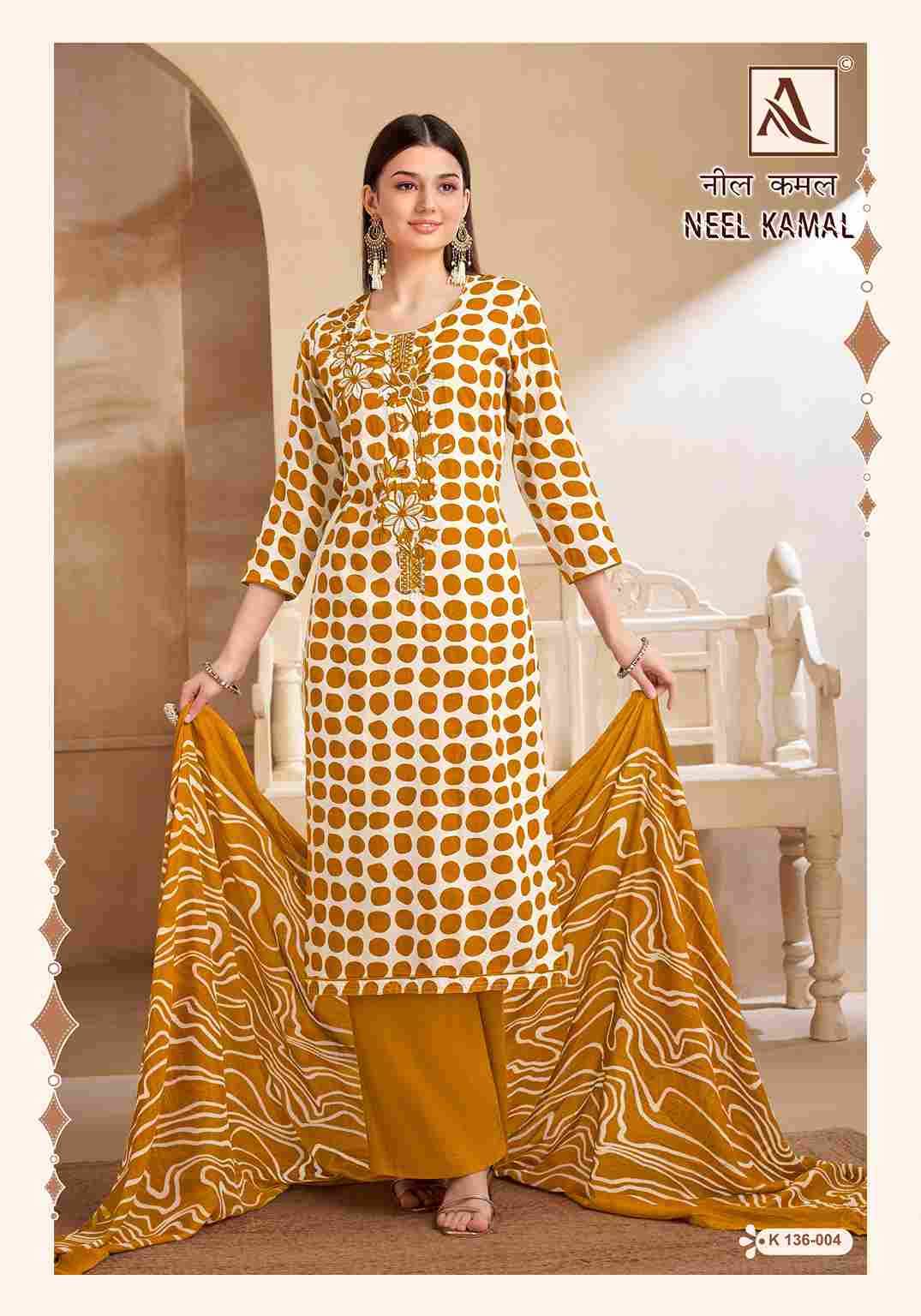 Neel Kamal By Alok Suit 136-001 To 136-004 Series Designer Winter Suits Collection Beautiful Stylish Fancy Colorful Party Wear & Winter Wear Jam Printed Dresses At Wholesale Price