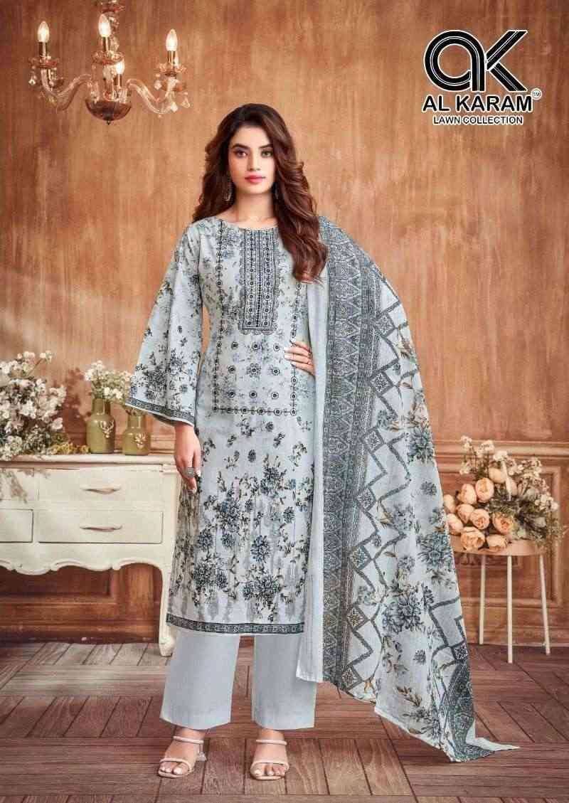 Amryn By Al Karam Lawn Collection 4001 To 4006 Series Beautiful Pakistani Suits Stylish Fancy Colorful Casual Wear & Ethnic Wear Pure Lawn Dresses At Wholesale Price