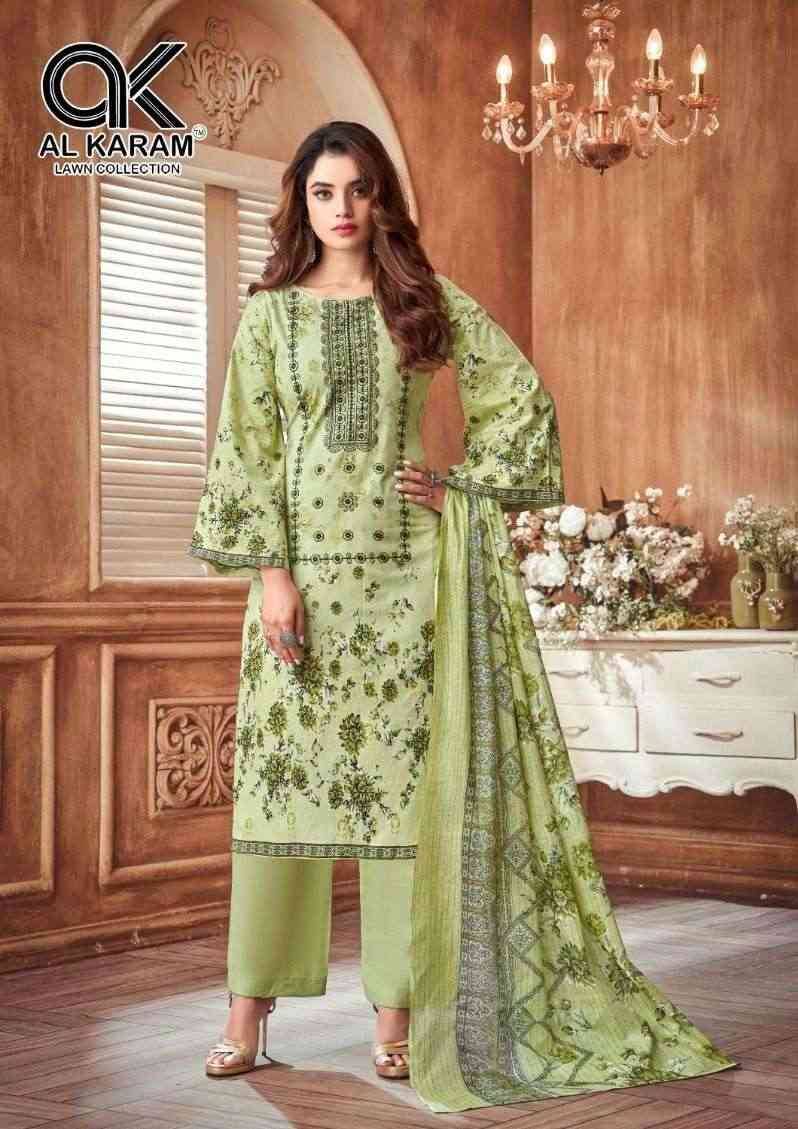 Amryn By Al Karam Lawn Collection 4001 To 4006 Series Beautiful Pakistani Suits Stylish Fancy Colorful Casual Wear & Ethnic Wear Pure Lawn Dresses At Wholesale Price