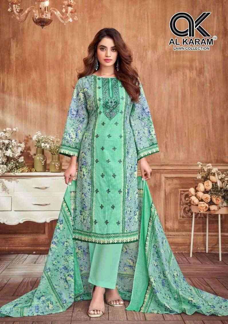 Amryn By Al Karam Lawn Collection 4001 To 4006 Series Beautiful Pakistani Suits Stylish Fancy Colorful Casual Wear & Ethnic Wear Pure Lawn Dresses At Wholesale Price