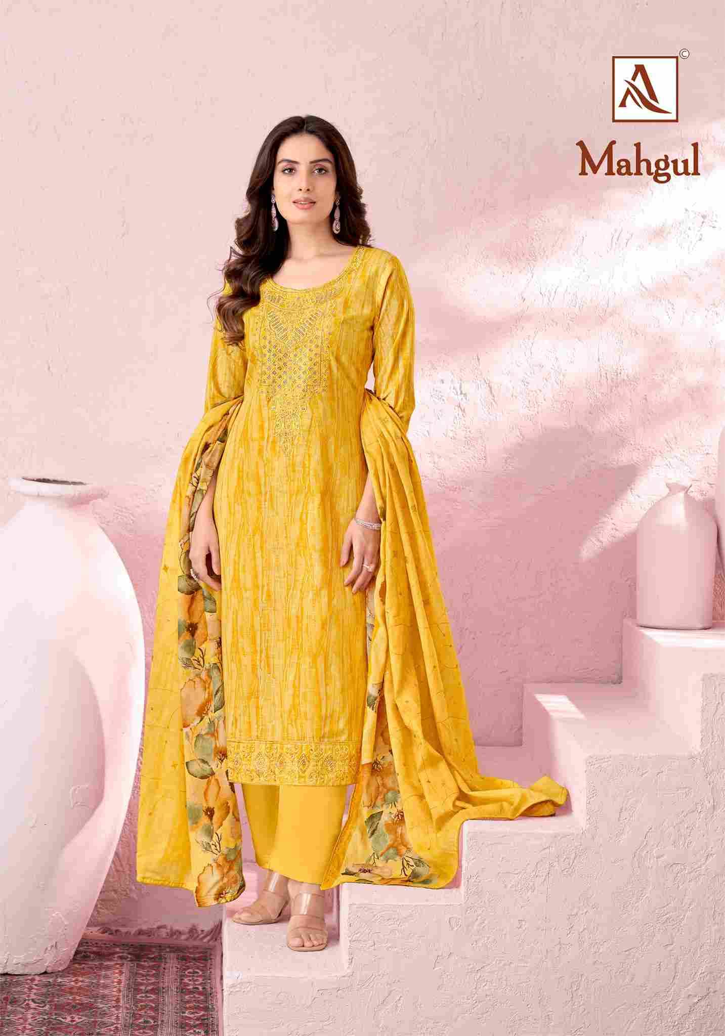 Mahgul By Alok Suit 1554-001 To 1554-006 Series Designer Winter Suits Collection Beautiful Stylish Fancy Colorful Party Wear & Winter Wear Pure Cotton Printed Dresses At Wholesale Price