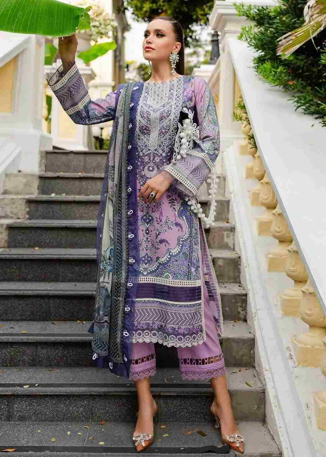 Gulmohar Vol-1 By Bin Saeed 101 To 106 Series Beautiful Stylish Fancy Colorful Casual Wear & Ethnic Wear Collection Heavy Cotton Dresses At Wholesale Price