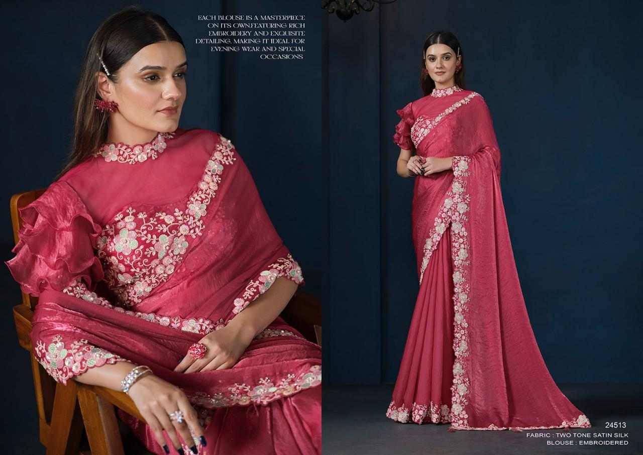 Stardust By Mohmanthan Indian Traditional Wear Collection Beautiful Stylish Fancy Colorful Party Wear & Occasional Wear Fancy Sarees At Wholesale Price