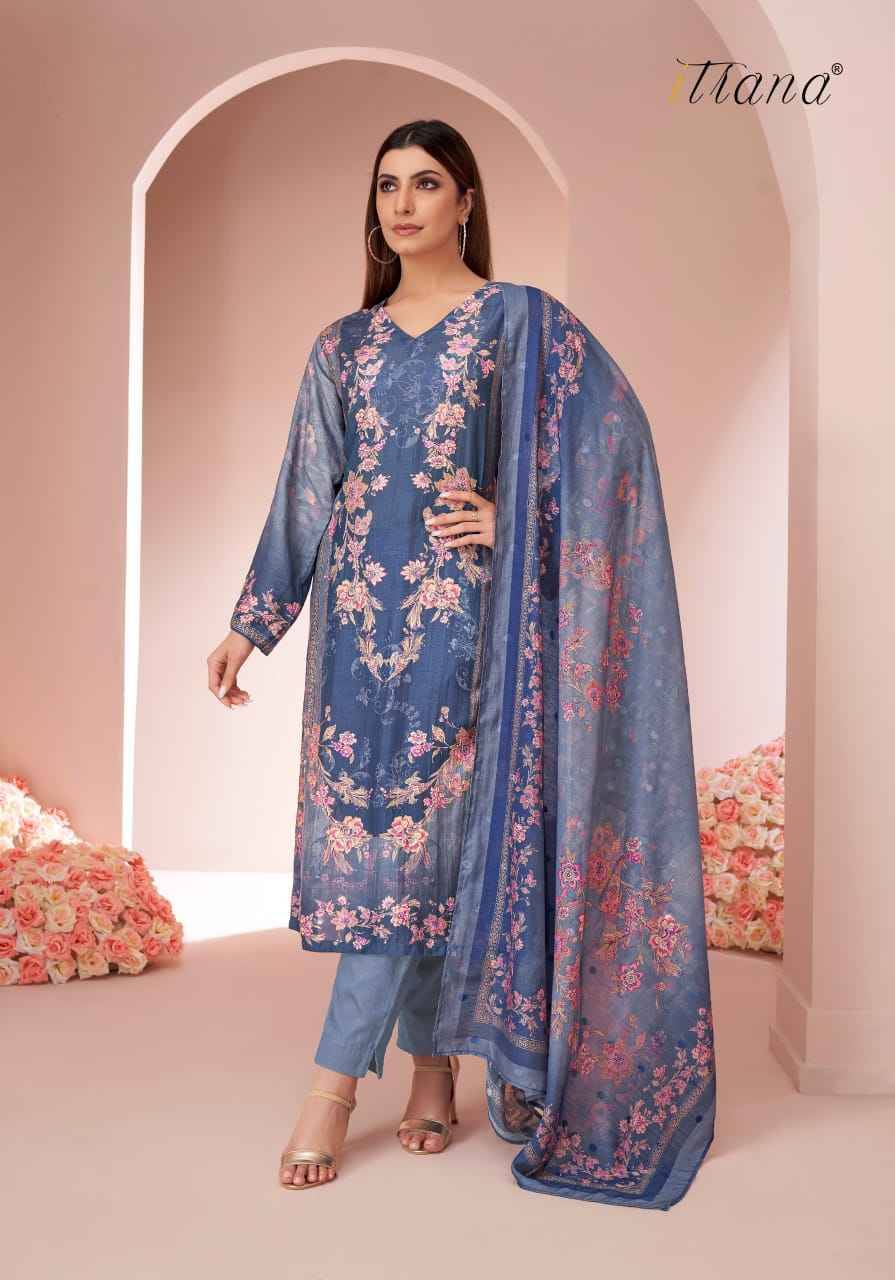 Kavita By Itrana Beautiful Festive Suits Colorful Stylish Fancy Casual Wear & Ethnic Wear Muslin Silk Dresses At Wholesale Price