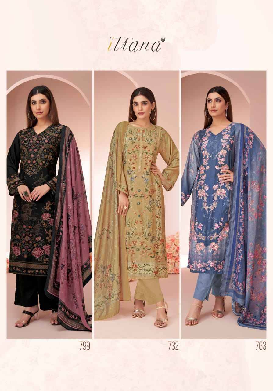 Kavita By Itrana Beautiful Festive Suits Colorful Stylish Fancy Casual Wear & Ethnic Wear Muslin Silk Dresses At Wholesale Price