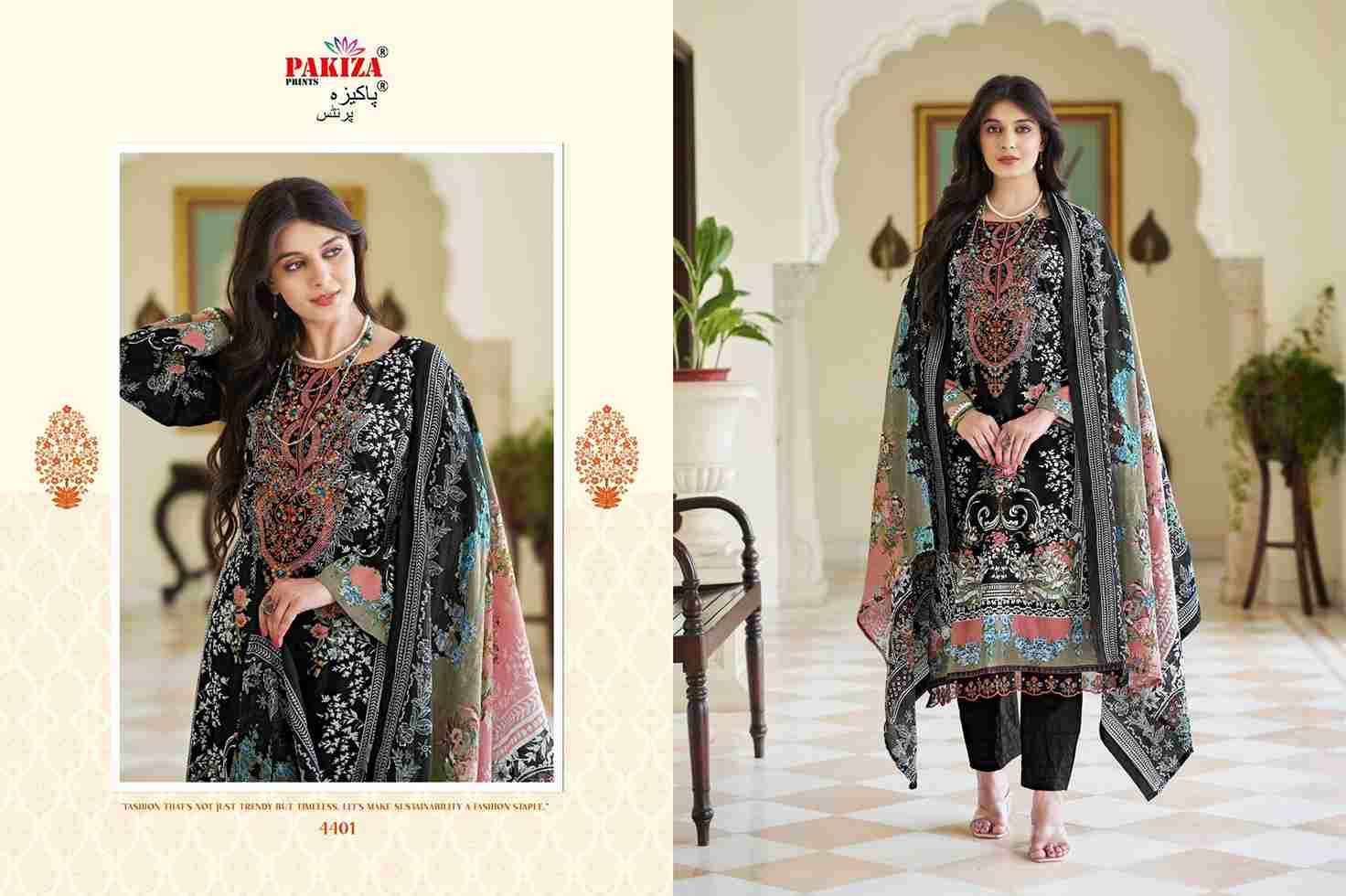 Iram Vol-44 By Pakiza Prints 4401 To 4410 Series Beautiful Stylish Festive Suits Fancy Colorful Casual Wear & Ethnic Wear & Ready To Wear Lawn Cotton Print Dresses At Wholesale Price