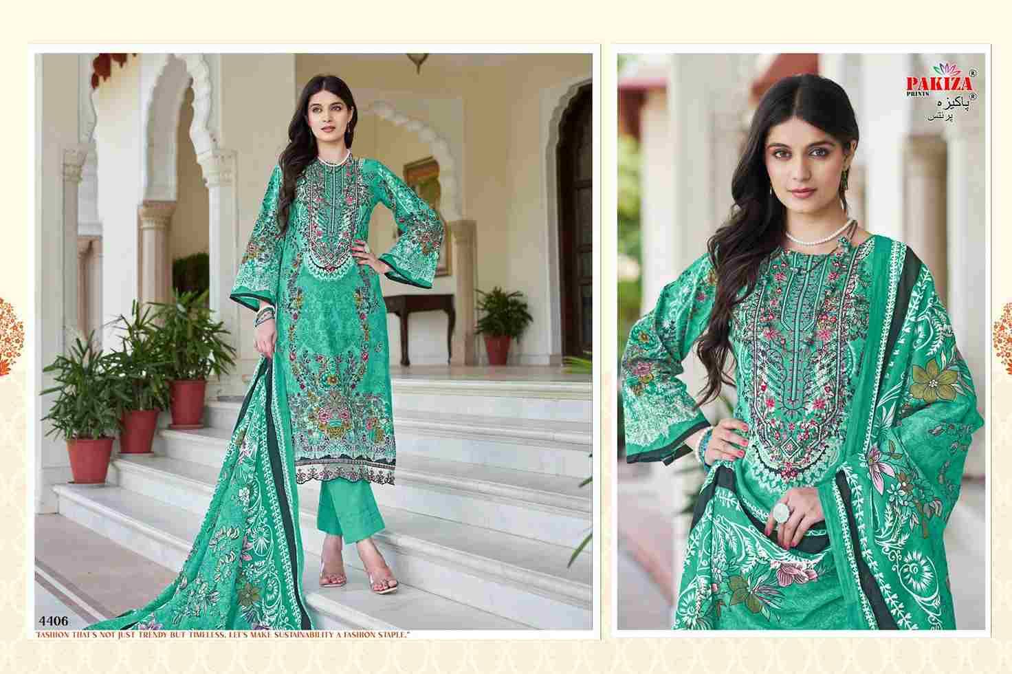 Iram Vol-44 By Pakiza Prints 4401 To 4410 Series Beautiful Stylish Festive Suits Fancy Colorful Casual Wear & Ethnic Wear & Ready To Wear Lawn Cotton Print Dresses At Wholesale Price