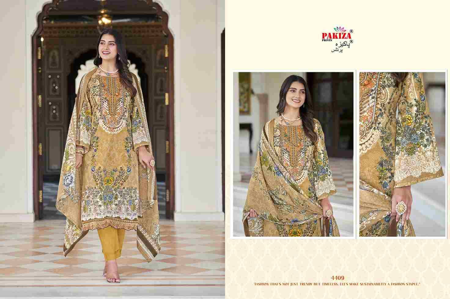 Iram Vol-44 By Pakiza Prints 4401 To 4410 Series Beautiful Stylish Festive Suits Fancy Colorful Casual Wear & Ethnic Wear & Ready To Wear Lawn Cotton Print Dresses At Wholesale Price