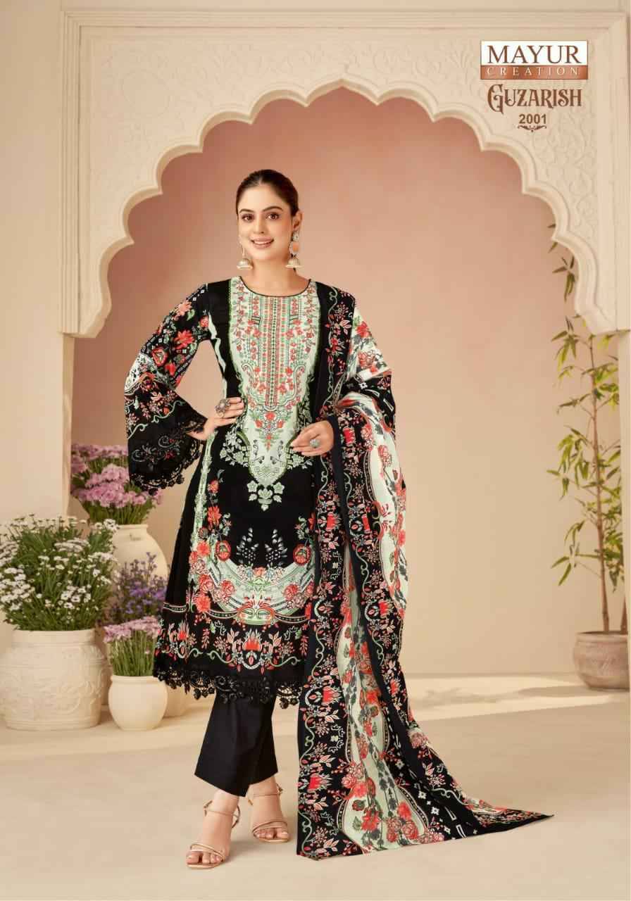 Guzarish Vol-2 By Mayur Creation 2001 To 2008 Series Beautiful Festive Suits Stylish Fancy Colorful Casual Wear & Ethnic Wear Pure Cotton Print Dresses At Wholesale Price