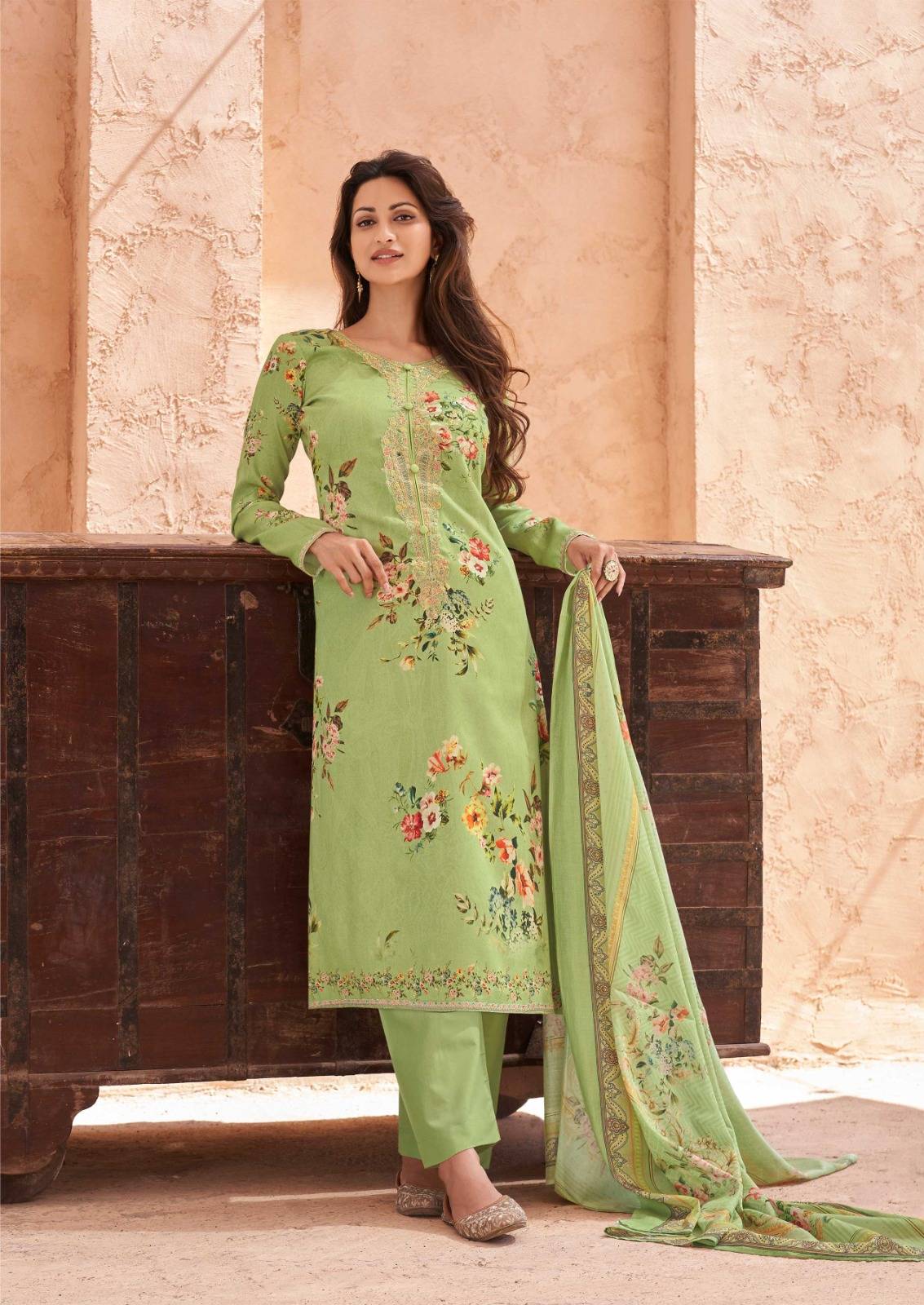 Aarke By The Hermitage Shop 5001 To 5006 Series Beautiful Festive Suits Stylish Fancy Colorful Casual Wear & Ethnic Wear Pure Viscose Lawn Print Dresses At Wholesale Price
