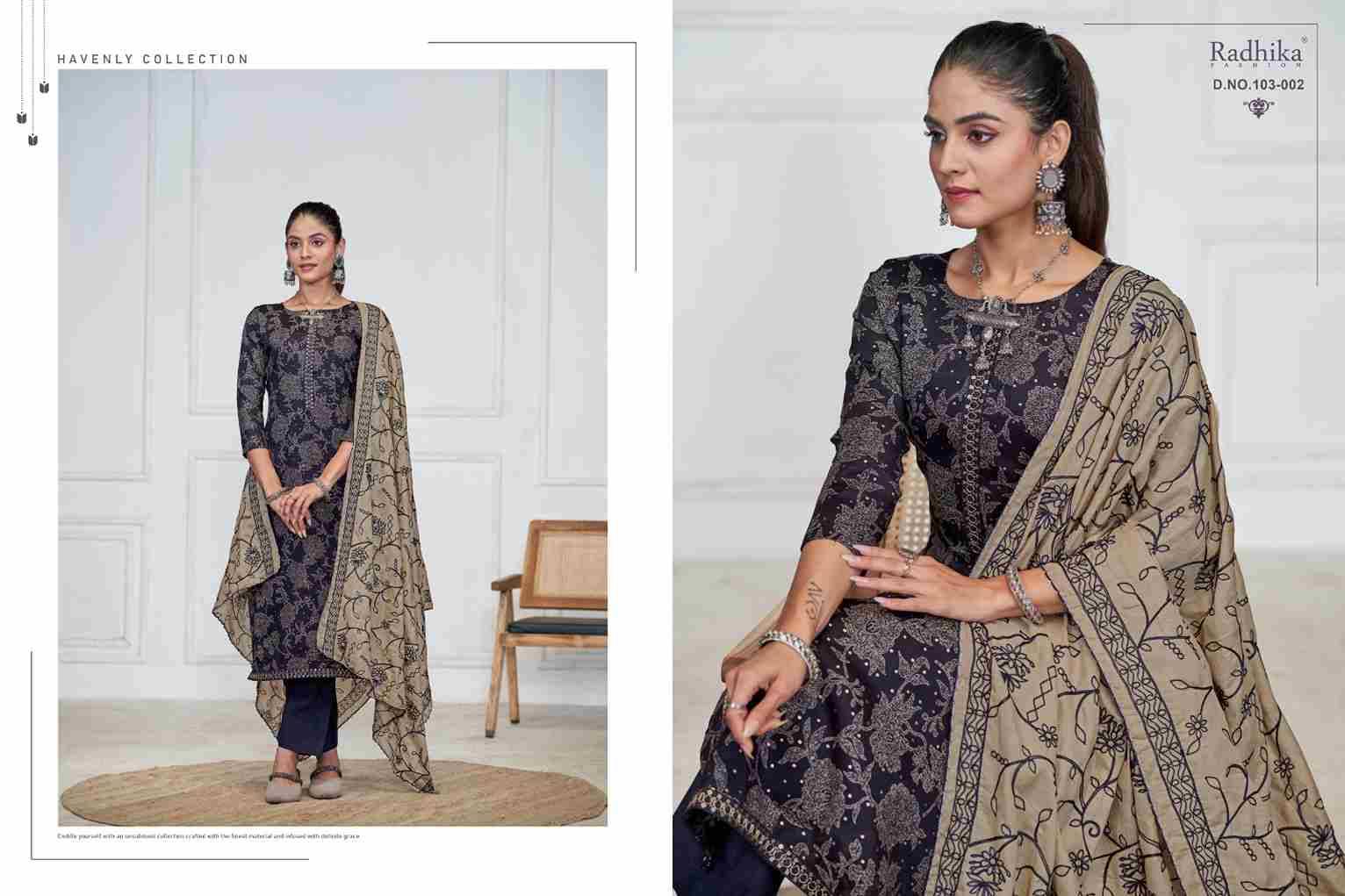 Black Berry Vol-14 By Azara 103-001 To 103-004 Series Beautiful Stylish Festive Suits Fancy Colorful Casual Wear & Ethnic Wear & Ready To Wear Cotton Print Dresses At Wholesale Price