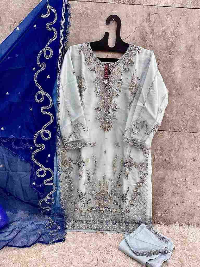 Hoor Tex Hit Design HF-60 Colours By Hoor Tex HF-60-A To HF-60-D Series Designer Festive Pakistani Suits Collection Beautiful Stylish Fancy Colorful Party Wear & Occasional Wear Heavy Organza With Embroidered Dresses At Wholesale Price