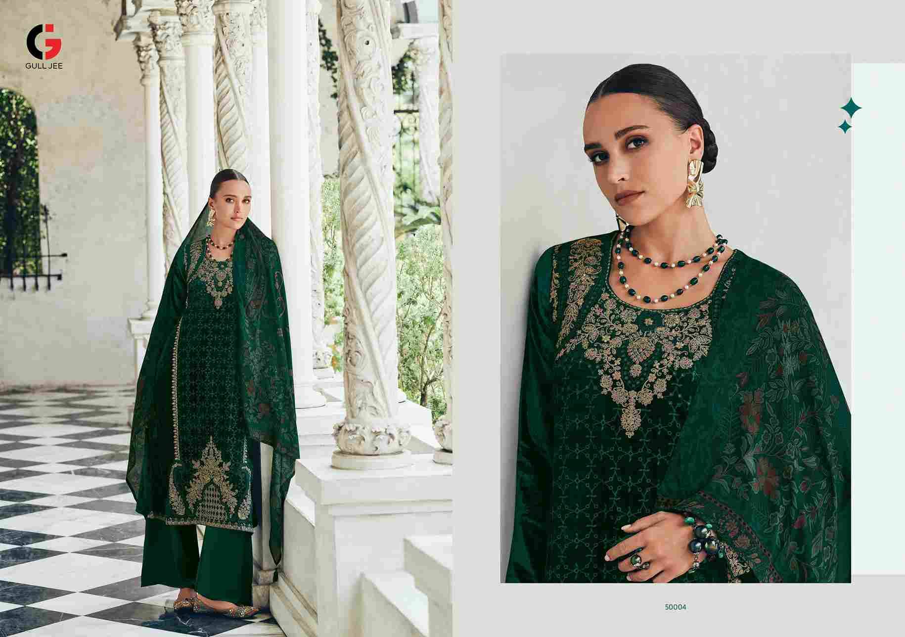 Alfaz By Gull Jee 50001 To 50006 Series Beautiful Festive Suits Colorful Stylish Fancy Casual Wear & Ethnic Wear Viscose Velvet Embroidered Dresses At Wholesale Price