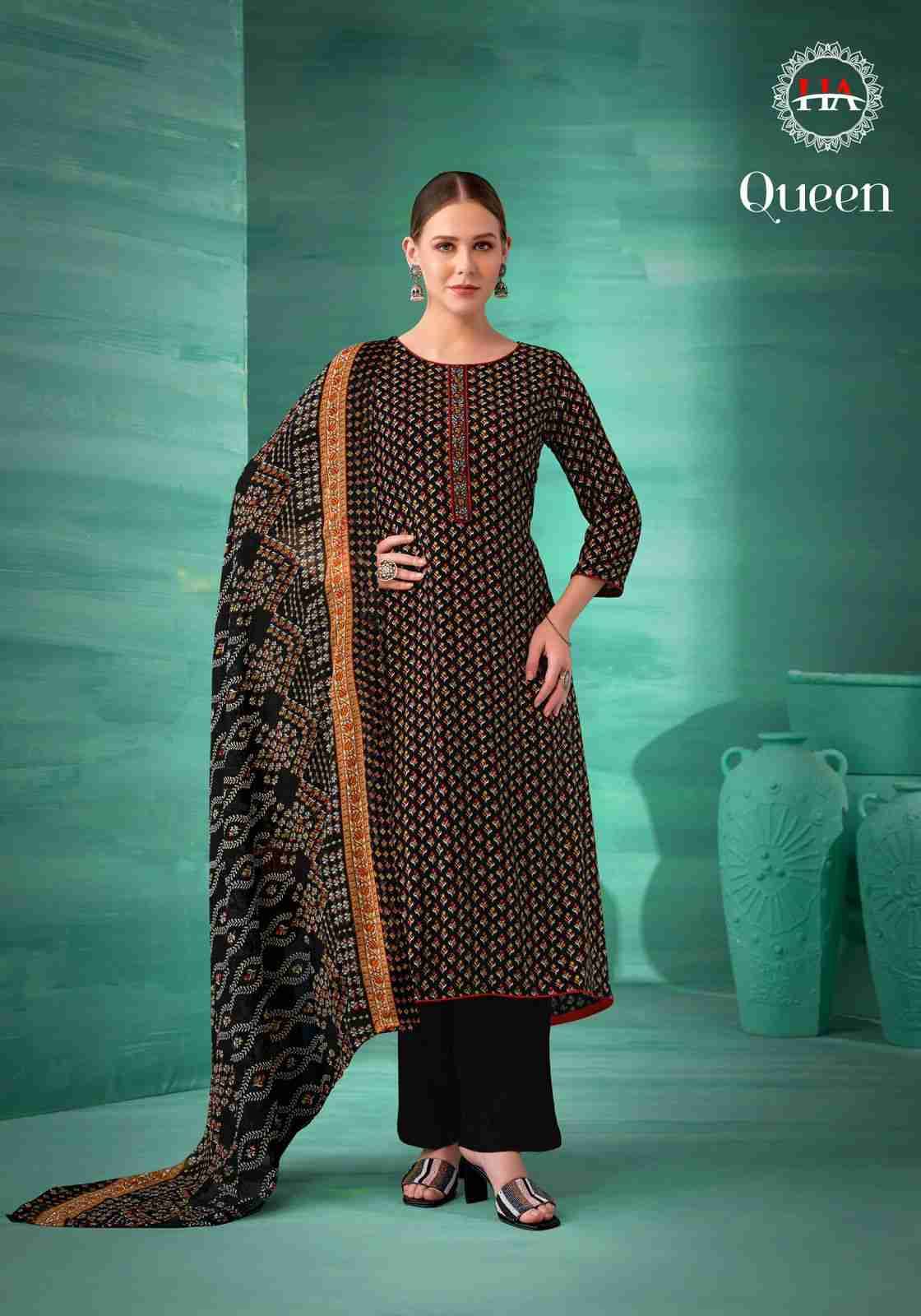 Queen By Harshit Fashion Hub 1683-001 To 1683-008 Series Beautiful Festive Suits Stylish Fancy Colorful Casual Wear & Ethnic Wear Pure Viscose Rayon Print Dresses At Wholesale Price