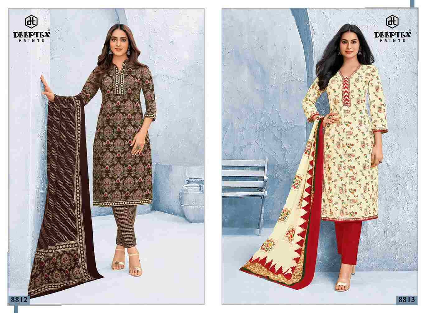 Miss India Vol-88 By Deeptex Prints 8801 To 8826 Series Beautiful Festive Suits Stylish Fancy Colorful Casual Wear & Ethnic Wear Cotton Print Dresses At Wholesale Price