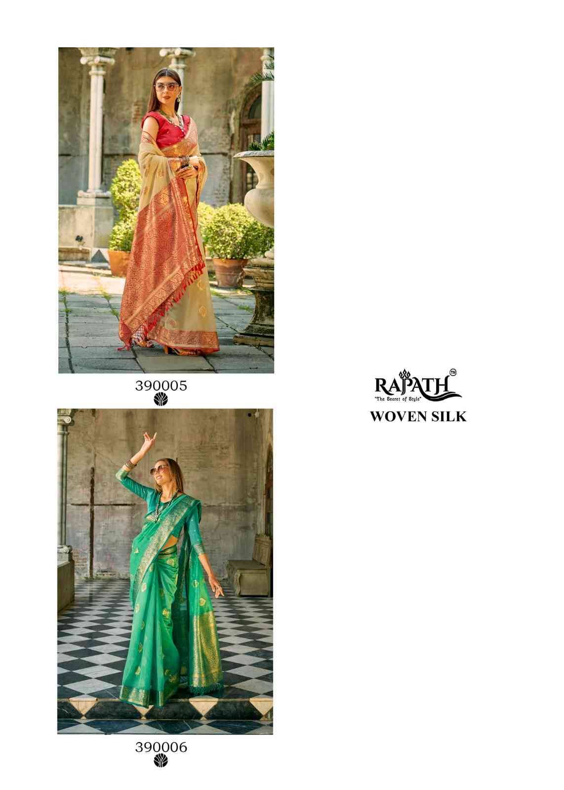 Zil-Mil Silk By Rajpath 390001 To 390006 Series Indian Traditional Wear Collection Beautiful Stylish Fancy Colorful Party Wear & Occasional Wear Soft Silk Sarees At Wholesale Price