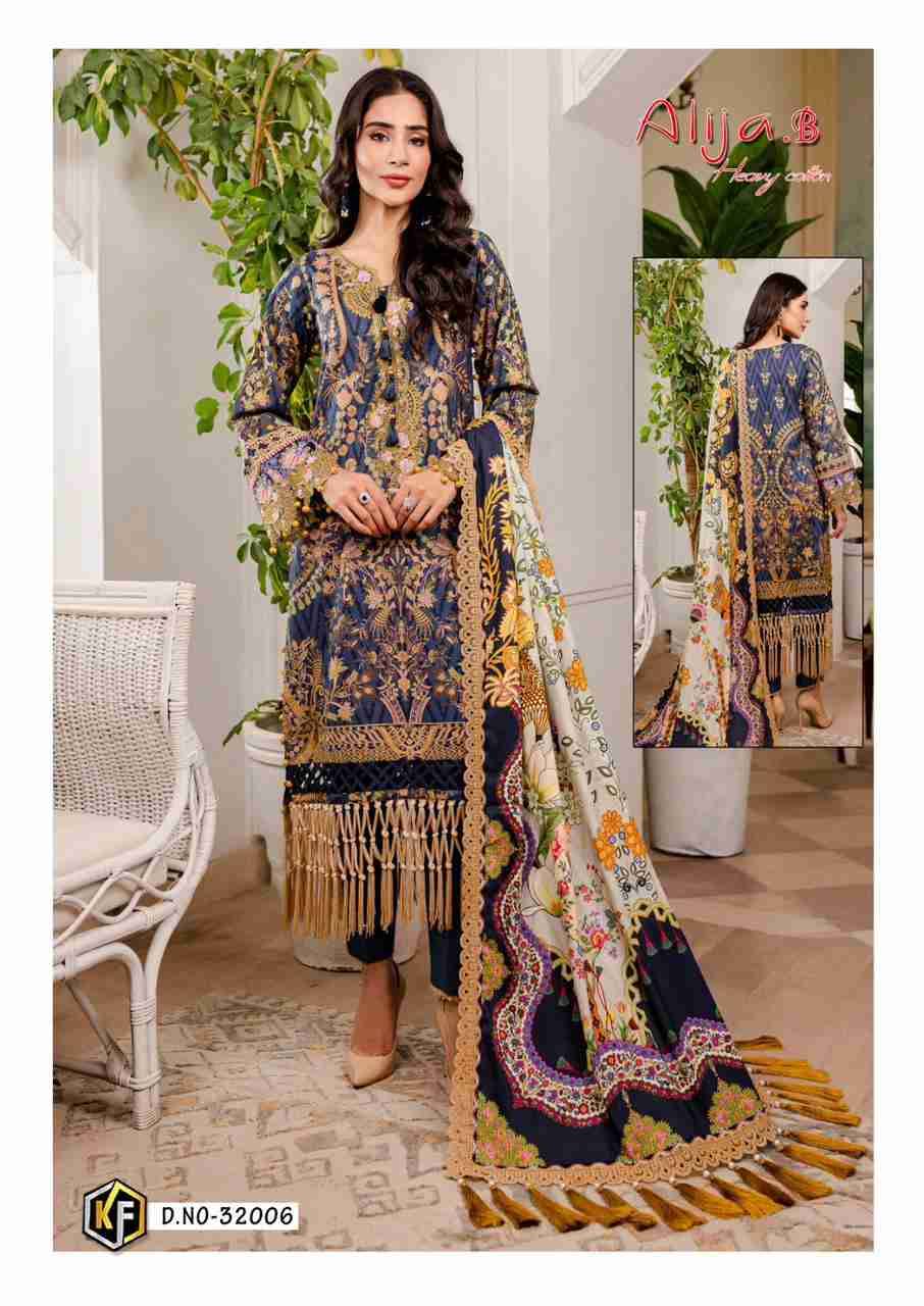 Alija.B Vol-32 By Keval Fab 32001 To 32006 Series Beautiful Stylish Festive Suits Fancy Colorful Casual Wear & Ethnic Wear & Ready To Wear Heavy Cotton Print Dresses At Wholesale Price