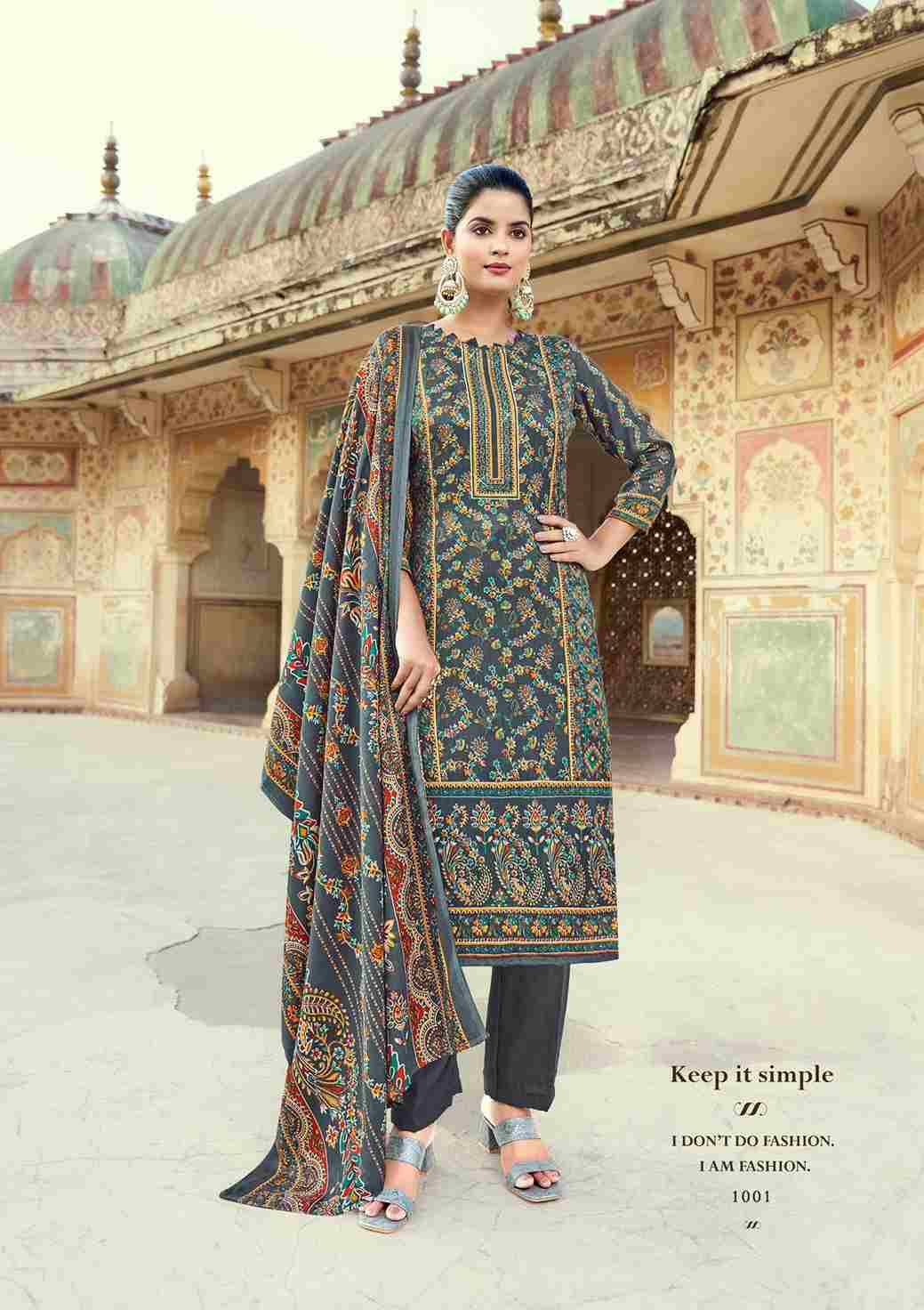 Rubina By Roli Moli 1001 To 1008 Series Beautiful Stylish Festive Suits Fancy Colorful Casual Wear & Ethnic Wear & Ready To Wear Pashmina Dresses At Wholesale Price