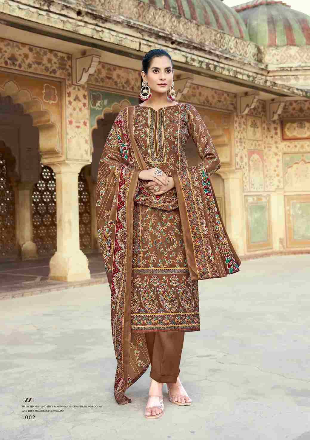 Rubina By Roli Moli 1001 To 1008 Series Beautiful Stylish Festive Suits Fancy Colorful Casual Wear & Ethnic Wear & Ready To Wear Pashmina Dresses At Wholesale Price