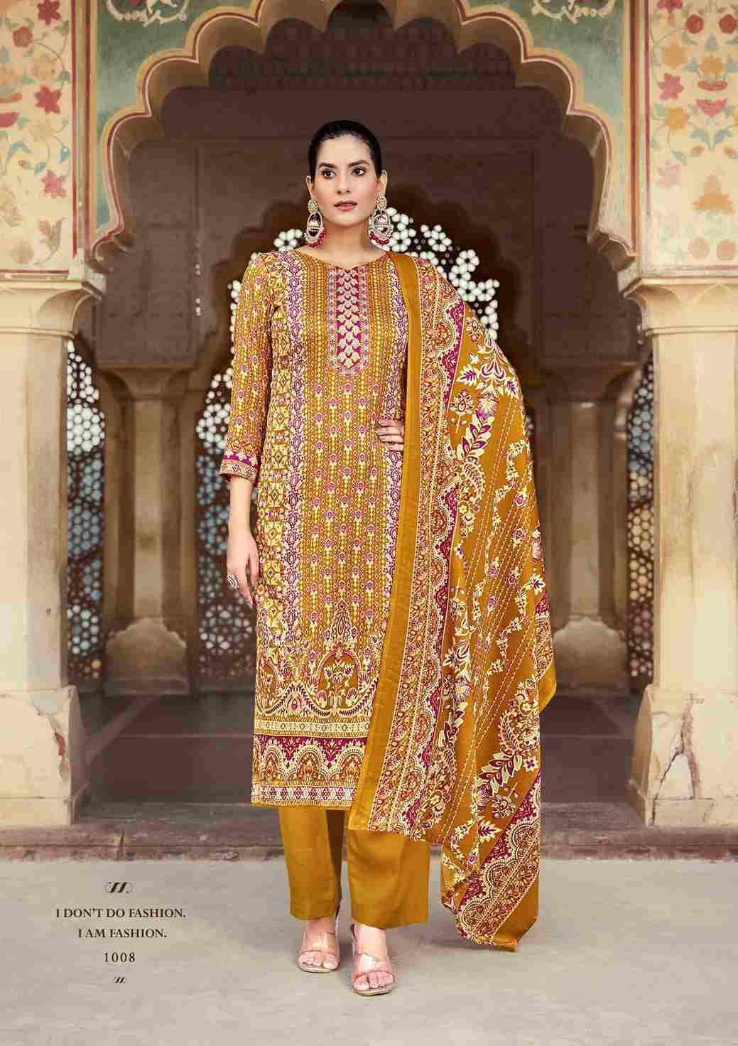 Rubina By Roli Moli 1001 To 1008 Series Beautiful Stylish Festive Suits Fancy Colorful Casual Wear & Ethnic Wear & Ready To Wear Pashmina Dresses At Wholesale Price