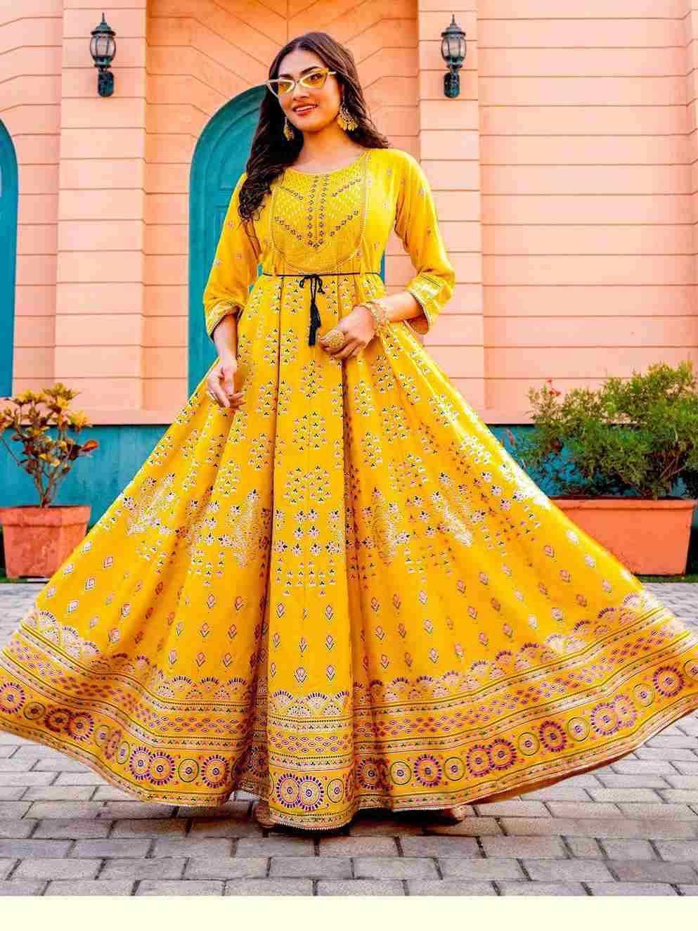 Glam Nx By Fashid Wholesale 01 TO 06 Series Designer Stylish Fancy Colorful Beautiful Party Wear & Ethnic Wear Collection Rayon Print Gown At Wholesale Price