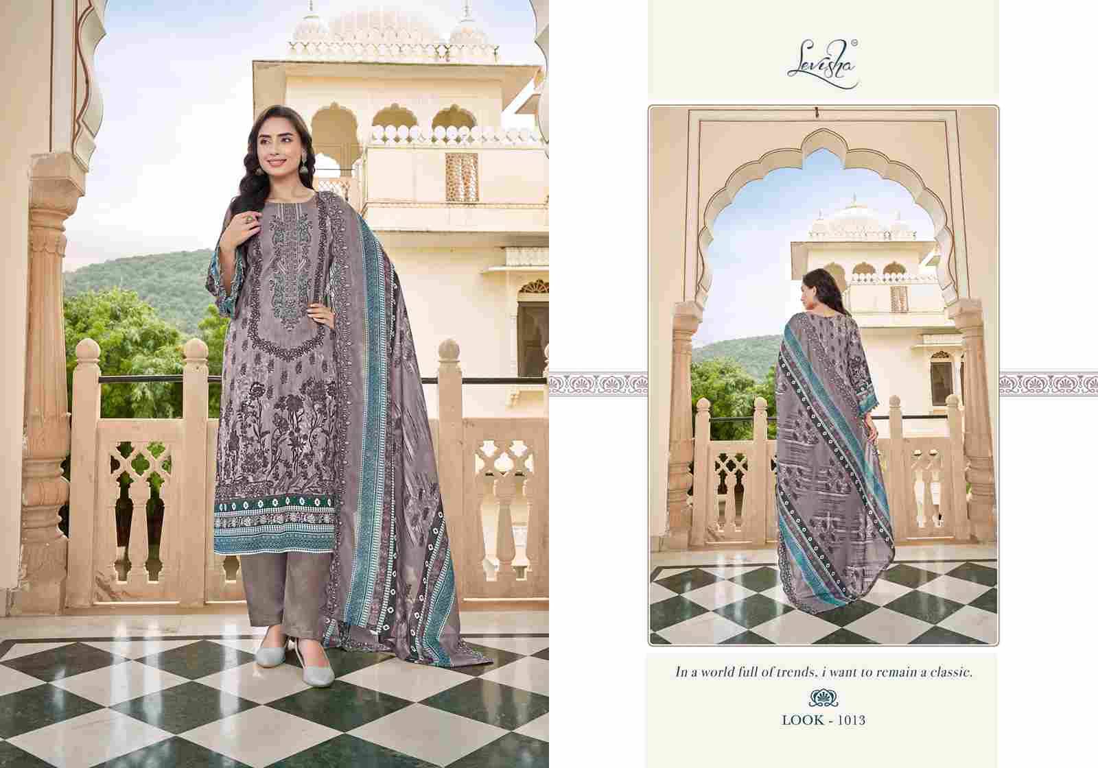 Guzarish Nx By Levisha 1013 To 1018 Series Festive Suits Beautiful Fancy Colorful Stylish Party Wear & Occasional Wear Cambric Lawn Cotton Print Dresses At Wholesale Price