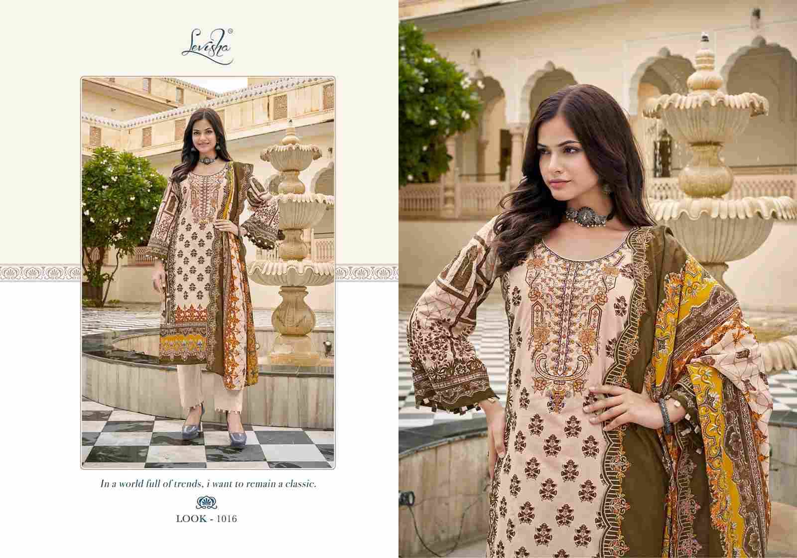 Guzarish Nx By Levisha 1013 To 1018 Series Festive Suits Beautiful Fancy Colorful Stylish Party Wear & Occasional Wear Cambric Lawn Cotton Print Dresses At Wholesale Price