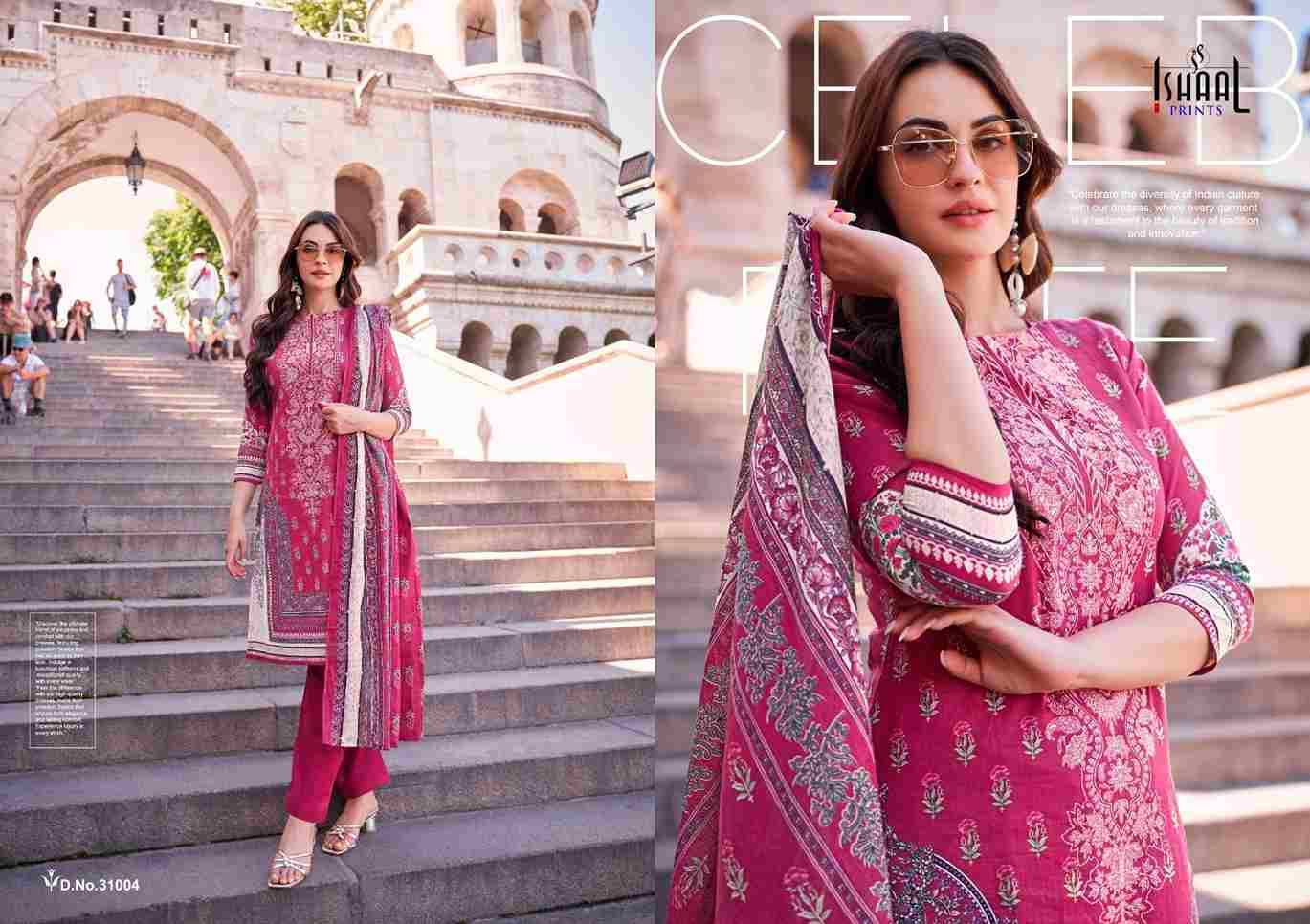 Gulmohar Combo-2024 By Ishaal Prints Beautiful Festive Suits Colorful Stylish Fancy Casual Wear & Ethnic Wear Pure Lawn Prints Dresses At Wholesale Price