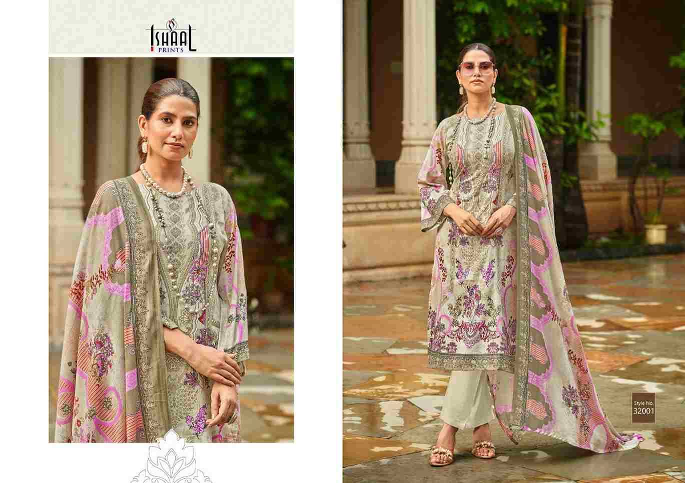 Gulmohar Combo-2024 By Ishaal Prints Beautiful Festive Suits Colorful Stylish Fancy Casual Wear & Ethnic Wear Pure Lawn Prints Dresses At Wholesale Price