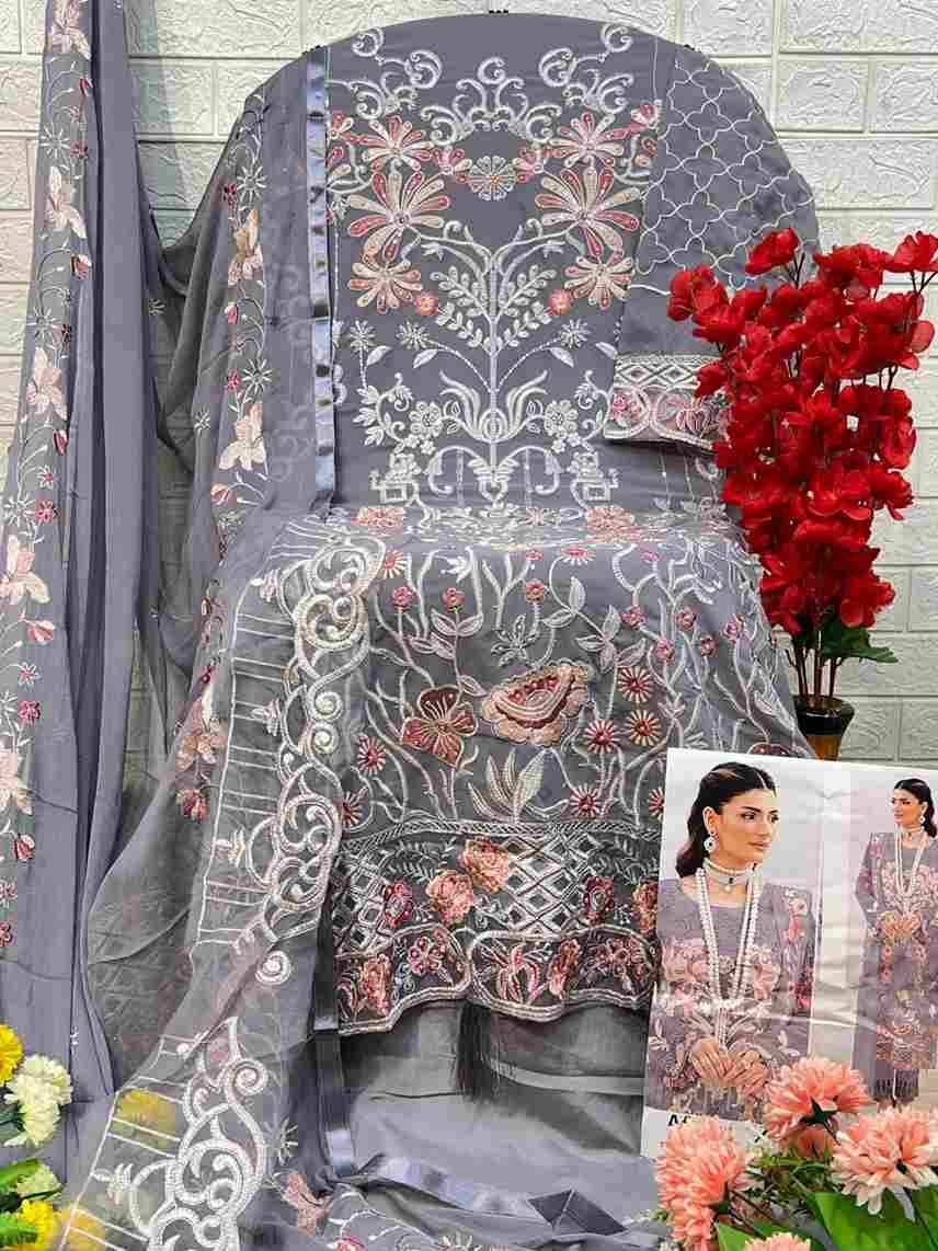 Afsara Vol-1 By Zaha 10280-A To 10280-C Series Beautiful Pakistani Suits Stylish Fancy Colorful Party Wear & Occasional Wear Faux Georgette With Embroidery Dresses At Wholesale Price